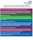GP FAQ for assessing febrile children