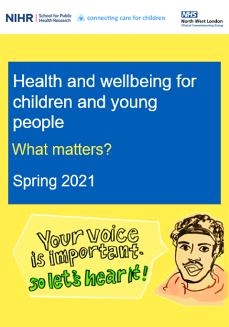 Thumbnail image of the cover for the children and young people health and wellbeing report